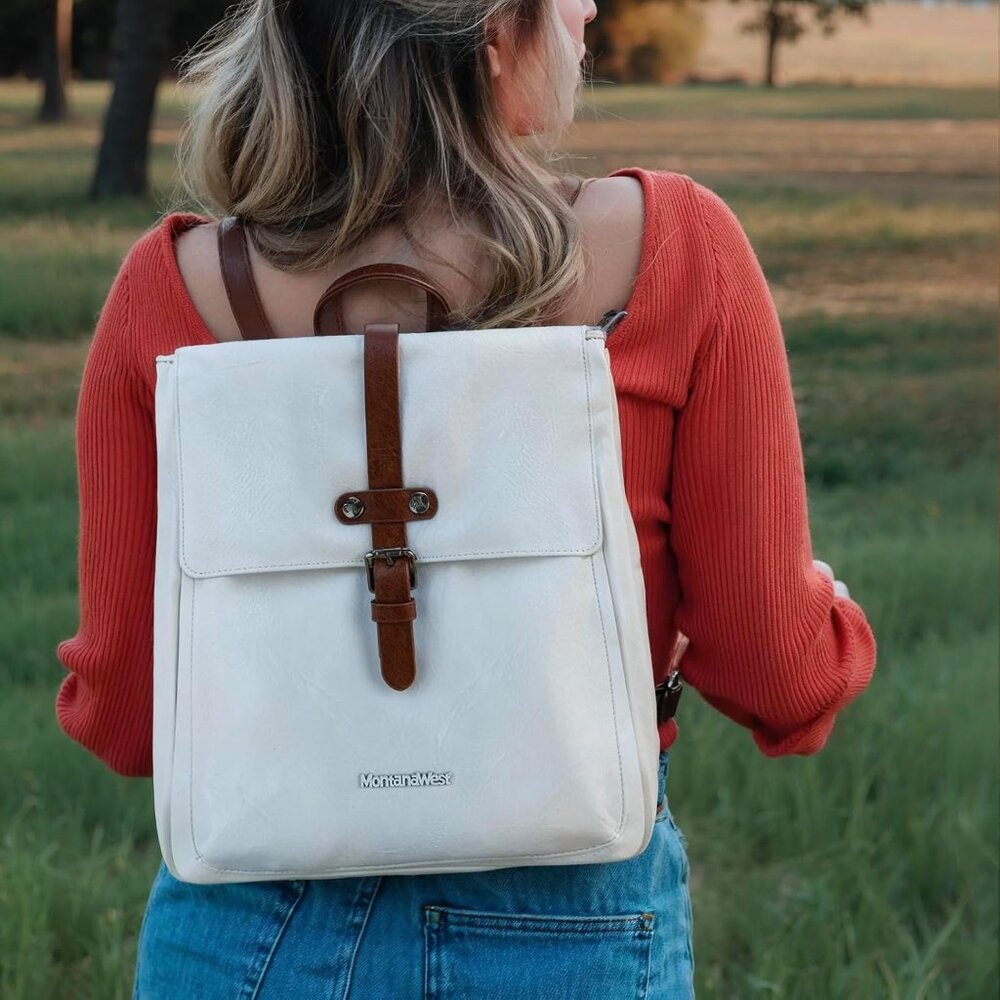 Versatile Small Backpack Purse With Adjustable St… - image 2